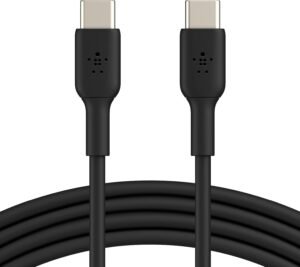 Belkin USB C to USB C Cable 3.3ft Fast iPhone Charger Cord