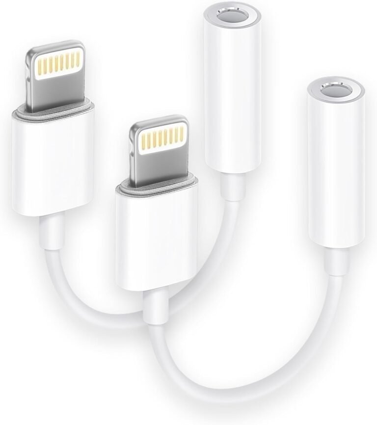 Lightning to 3.5mm Adapter (2-Pack)