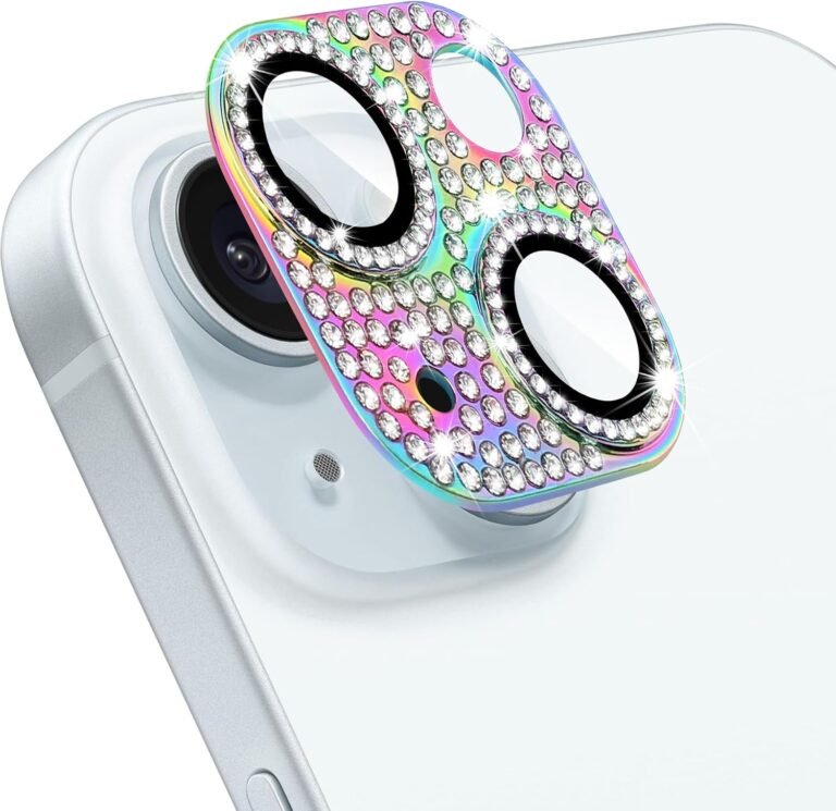 Rhinestone Camera Lens Protector (iPhone 15)
