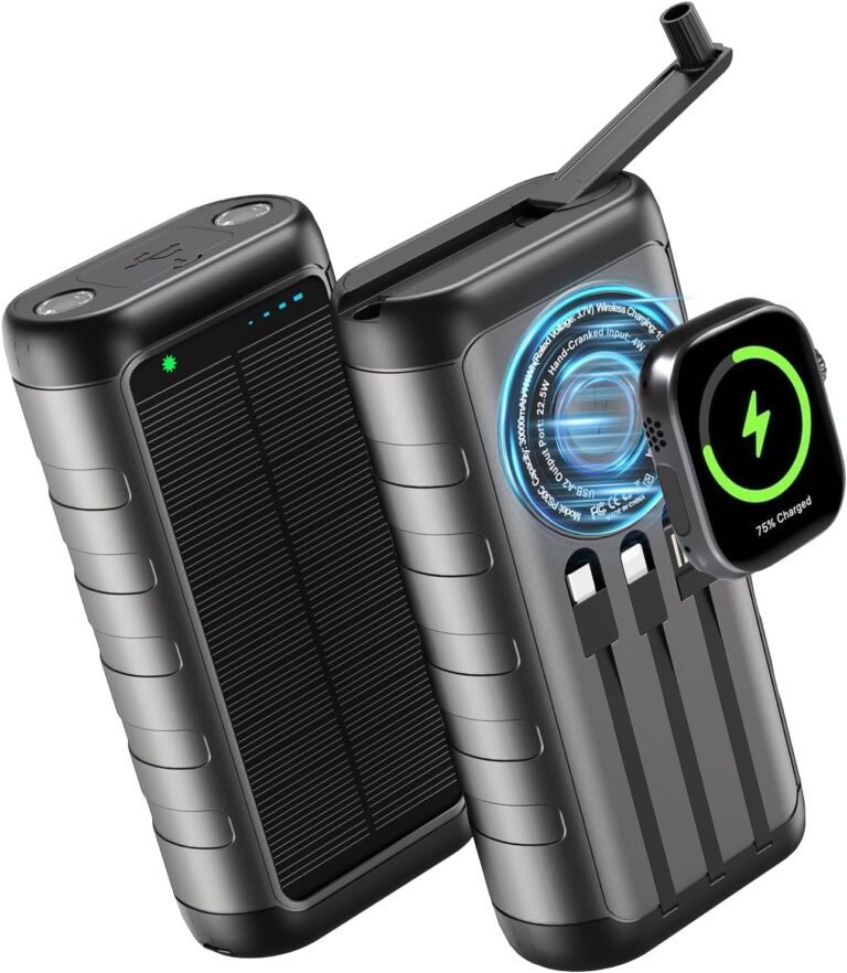 YELOMIN 59800mAh Solar + Crank Bank