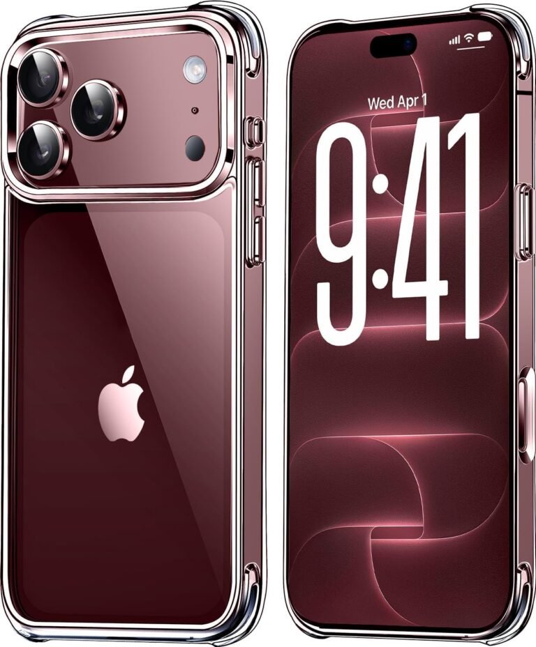 Mkeke Clear Non-Yellowing Case (iPhone 18 Pro)