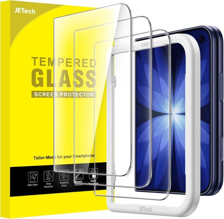 JETech 9H+ Outer Screen Protector 3-Pack (iPhone Duo)