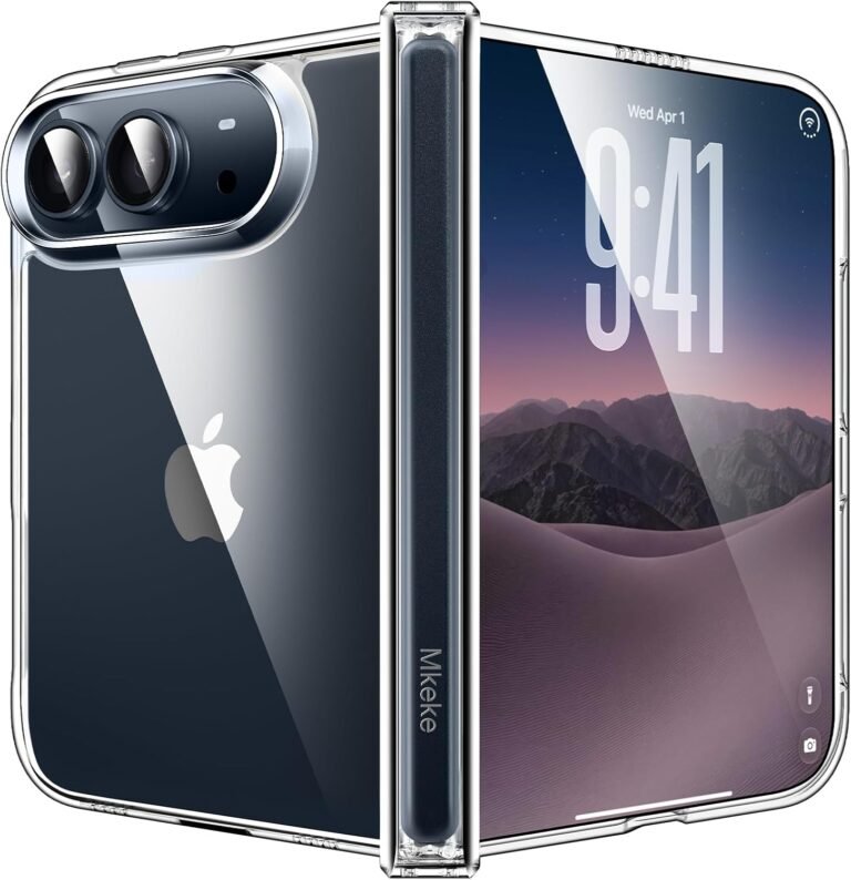 Mkeke Clear Full-Hinge Case (iPhone Duo)