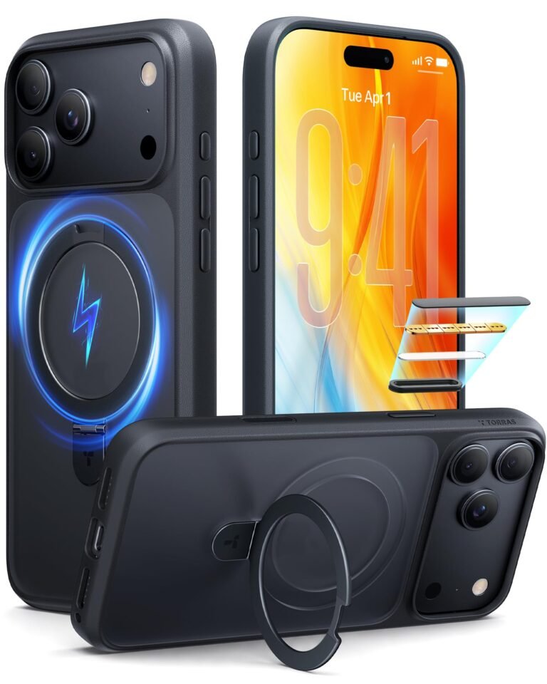 TORRAS Magnetic Stand Case (iPhone 18 Pro)