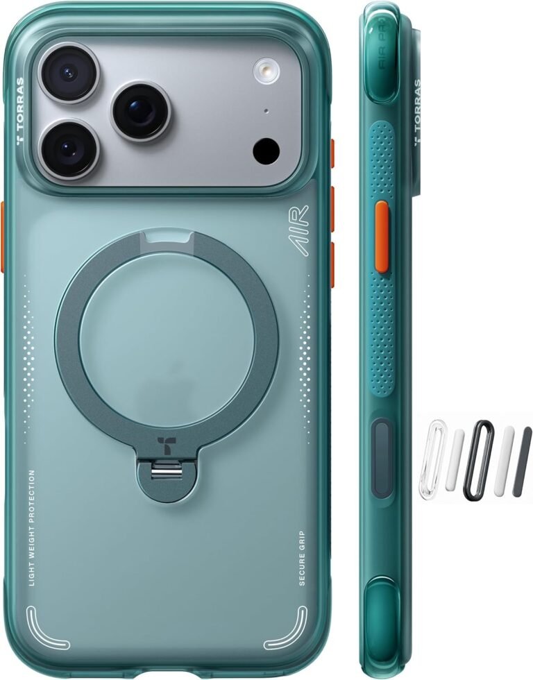 TORRAS Q3 Air 360 Magnetic Stand Case (iPhone 18 Pro Max)