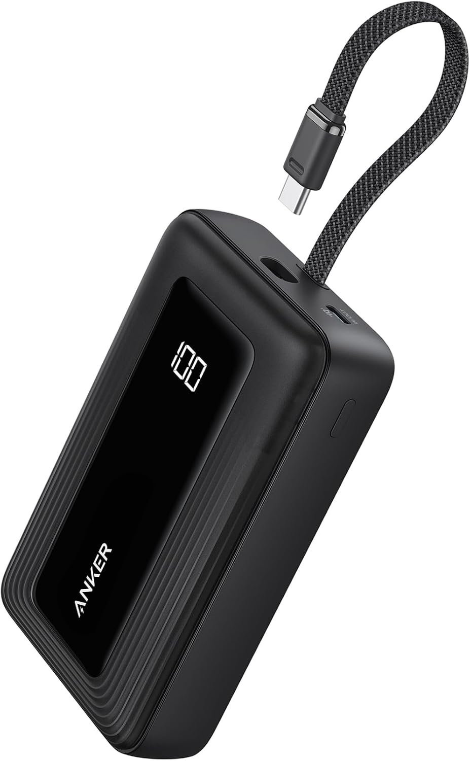 Anker Zolo 20,000mAh 45W Power Bank with Built-in USB-C Cable