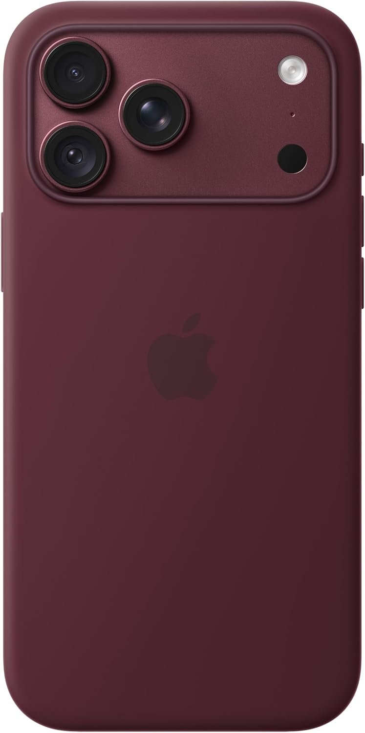 Apple Silicone Case, Burgundy (18 Pro Max)