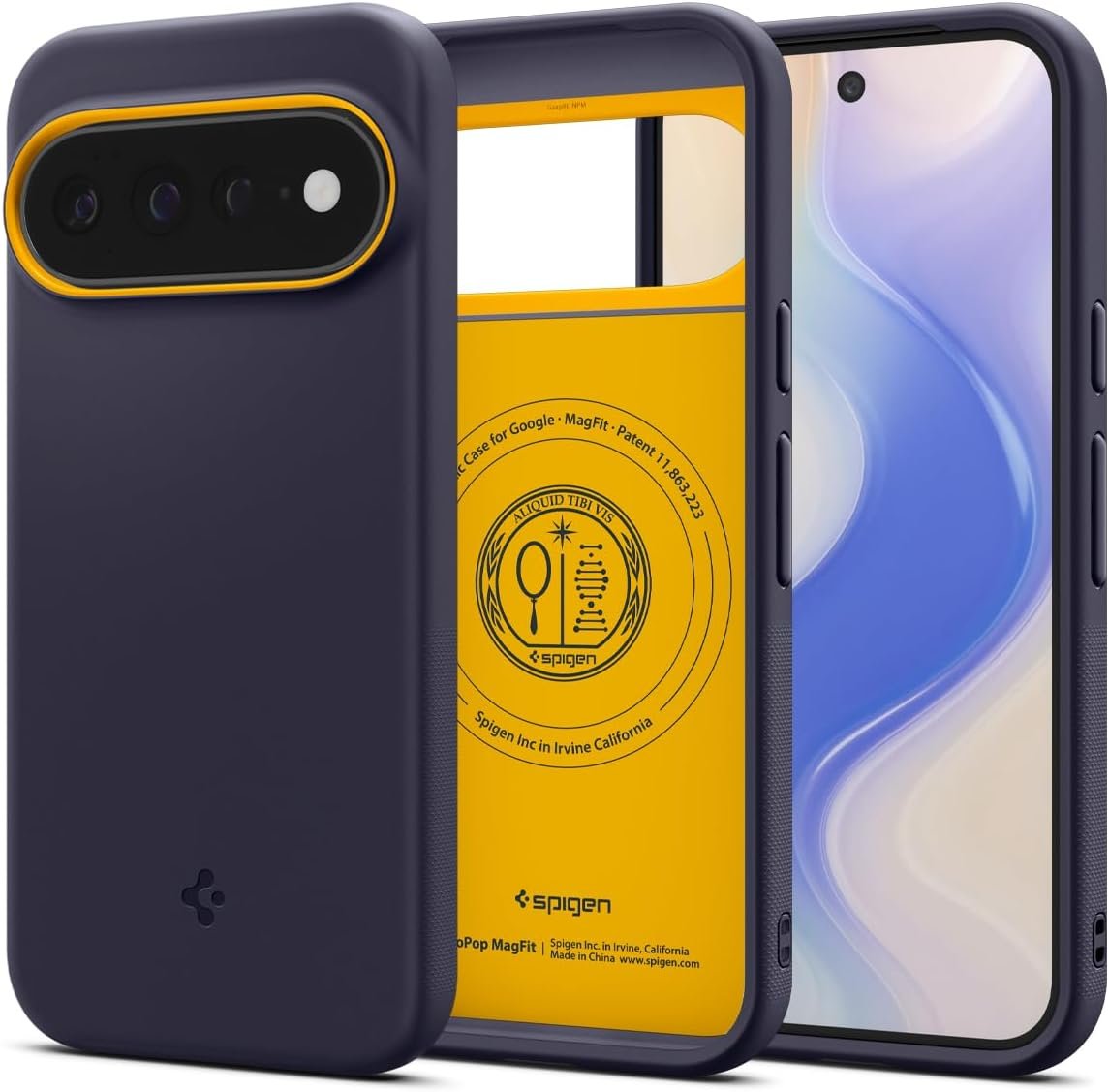 Spigen Nano Pop MagFit Case for Pixel 11 Pro XL (Blueberry Navy)