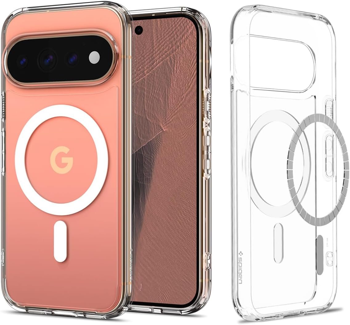 Spigen Ultra Hybrid MagFit Case for Pixel 11 Pro XL (Clear White)