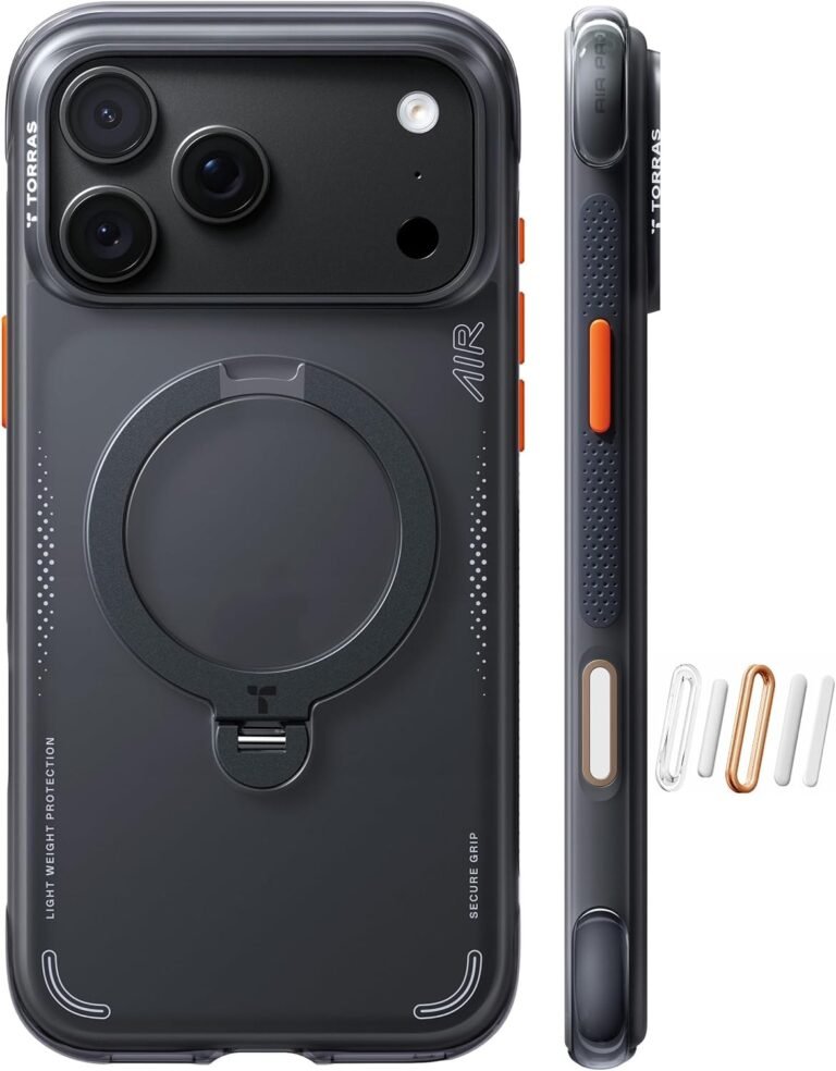 TORRAS Q3 Air Case, Shadow Black (iPhone 18 Pro Max)
